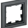 Рамка 1-м BRITE РУ-1-БрЧ черн. IEK BR-M12-K02