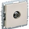 Розетка телевизионная оконечная ТВ СП Brite РТВ11-0-БрКр беж. IEK BR-A10-O-K10