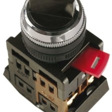 Переключатель AC-22 на 2 полож. черн. I-O 1з+1p IEK BSW10-AC-2-K02