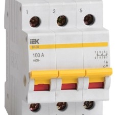 Выключатель нагрузки ВН-32 100А/3П IEK MNV10-3-100