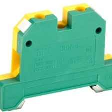 Зажим наборный ЗНИ-6PEN 6кв.мм (JXB-земля) IEK YZN20-006-K52