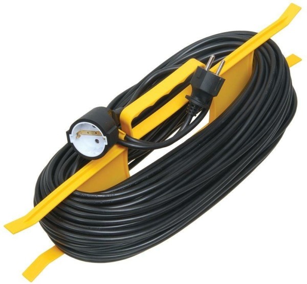 Удлинитель силовой шнур на рамке 1х30м с/з 10А IP44 УР30 2P+PE ПВС 3х1 IEK WKF14-10-01-30