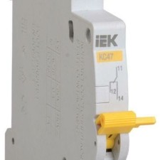 Контакт состояния КС47 новая серия на DIN-рейку IEK MVA01D-KS-1