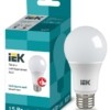 Лампа СДЛ Eco 15Вт A60 шар грушевидная 4000К нейтр. бел. E27 230В IEK LLE-A60-15-230-40-E27