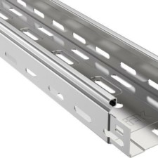 Лоток листовой перфорированный 100х50 L3000 сталь 0.5мм IEK CLP10-050-100-055-3