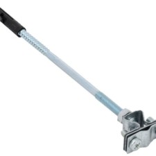 Держатель проводника кругл. 8-10мм бетонный фасад оцинк. сталь IEK ZDP80-11-3-18