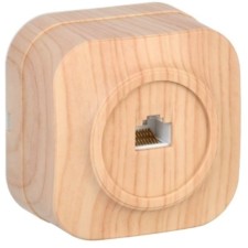 Розетка ПК 1-м ОП Glory РК10-ХС сосна IEK EKH10-K34