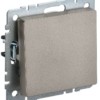Переключатель 1-кл. СП проходной BRITE ВС10-1-6-БрШ 10А шампань IEK BR-V-0-10-K37