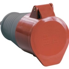Розетка кабельная 16А 380В 3P+PE+N ССИ-215 IP44 IEK PSR22-016-5