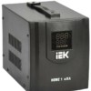 Стабилизатор напряжения HOME СНР 1/220 1кВА переносной IEK IVS20-1-01000