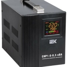 Стабилизатор напряжения HOME СНР 1/220 0.5кВА переносной IEK IVS20-1-00500