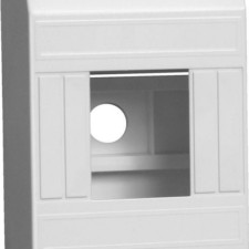 Корпус ОП КМПн 1/4 Krepta 3 IP20 для 2-4-х авт. выкл. пластик. бел. IEK MKP31-N-04-30-135