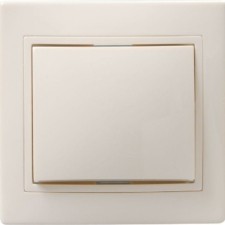 Выключатель 1кл. СП Кварта 10А IP20 ВС10-1-0-ККм крем. IEK EVK10-K33-10-DM
