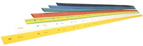 Трубка термоусадочная ТТУ 10/5 черн. 1м IEK UDRS-D10-1-K02