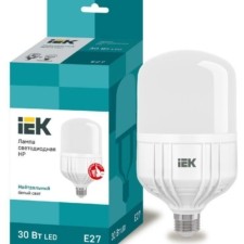 Лампа СДЛ HP 30Вт 4000К нейтр. бел. E27 230В IEK LLE-HP-30-230-40-E27