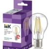 Лампа СДЛ филаментная 360° 11Вт A60 шар прозрачная 4000К нейтр. бел. E27 230В IEK LLF-A60-11-230-40-E27-CL