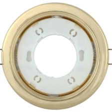 Светильник точечный GX53 встраив. зол. IEK LUВB0-GX53-1-K22