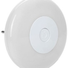 Светильник-ночник 008 круг RGB+бел. 220В IEK LDNN0-008-RD-P-03-S-K01