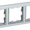 Рамка 3-м BRITE РУ-3-БрА алюм. IEK BR-M32-K47