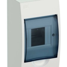 Корпус ЩРН-П-4 Krepta 3 IP41 навесной пластик. бел. IEK MKP12-N-04-40-20