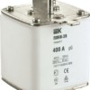 Вставка плавкая ППНИ-39 400А габарит 3 IEK DPP50-400