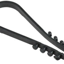 Дюбель-хомут 19×25мм чёрный нейлон 100 шт/уп IEK UHH36-19-25-100