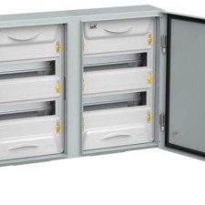 Корпус металлический ЩРн-2х24з-1 IP54 “UNIVERSAL” IEK MKM11-N-2X24-54-Z-U