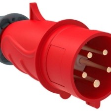 Вилка эл. каб. 16А 3P+PE+N 380В IP44 MAGNUM ССИ-015 IEK PSN02-016-5