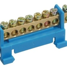 Шина нулевая на DIN-изол. “Стойка” ШНИ 6х9-10-С-С IEK YNN10-69-10P-K07