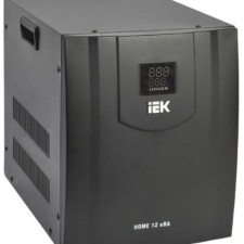 Стабилизатор напряжения HOME СНР1-0-12кВА электрон. переносной IEK IVS20-1-12000