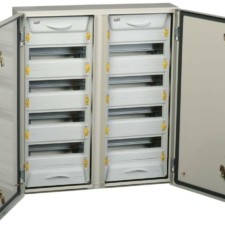 Корпус металлический ЩРн-2х48з-1 У2 IP54 PRO IEK MKM16-N-2X48-54-ZU