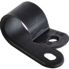 Скоба крепежная 12мм нейлон. черн. (уп.50шт) IEK USK11-12-050-K02