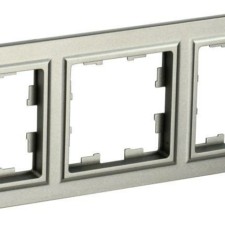 Рамка 3-м BRITE РУ-3-БрШ шампань IEK BR-M32-K37