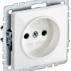 Розетка BRITE РС10-1-0-БрБ 10А бел. IEK BR-R10-10-K01