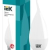 Лампа СДЛ Eco 5Вт CB35 свеча на ветру 4000К нейтр. бел. E14 450Лм 230-240В IEK LLE-CB35-5-230-40-E14