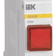 Лампа сигнальная ЛС-47М красн. IEK MLS20-230-K04