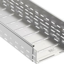 Лоток листовой перфорированный 200х100 L3000 сталь 0.8мм IEK CLP10-100-200-3