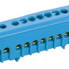 Шина нулевая в корп. изол. на DIN-рейку ШНИ-6х9-8-К-С IEK YNN10-69-8KD-K07