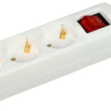 Удлинитель сетевой 3х3м с/з 10А IP20 У03В 2P+PE 250В 3х1 IEK Generica IEK WYP10-10-03-03-ZK-G