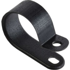 Скоба крепежная 20мм нейлон. черн. (уп.50шт) IEK USK11-20-050-K02