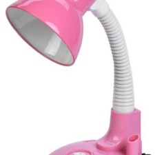 Светильник настольный 1005 с кармашком Е27 роз. IEK LNNL5-1005-2-VV-40-K14