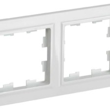 Рамка 2-м BRITE РУ-2-БрБ бел. IEK BR-M22-K01