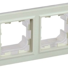 Рамка 2-м IP44 BRITE РУ-2-БрКр-44 беж. IEK BR-M22-44-K10