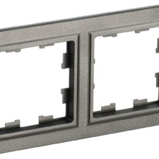 Рамка 2-м BRITE РУ-2-БрШ шампань IEK BR-M22-K37