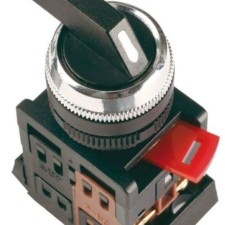Переключатель ALC-22 на 2 полож. черн. 1з+1р IEK BSW10-ALC-2-K02