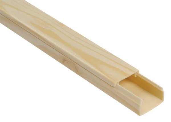 Кабель-канал ККМЭ 12х12мм L2000 пластик ЭЛЕКОР сосна IEK CKK10-012-012-1-K34