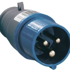 Вилка эл. каб. 16А 2P+PE 16А 220В IP44 ССИ-013 IEK PSR01-016-3