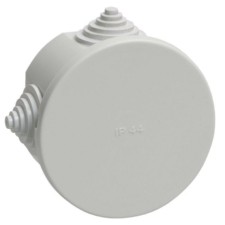 Коробка КМЭР ОП 75х40 IP44 KM437 4 каб.ввод. IEK UKO11-075-040-000-K41-44