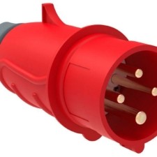 Вилка эл. каб. 16А 3P+PE 380В IP44 MAGNUM ССИ-014 IEK PSN02-016-4