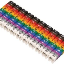 Маркер каб. МКН комплект цифр “0-9” 2.5кв.мм (уп.100шт) IEK UMK02-02-09